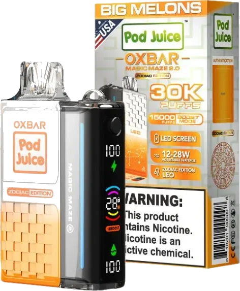 OXBar Vapes OXBAR Magic Maze 2.0 30000 Puff Vape image 1